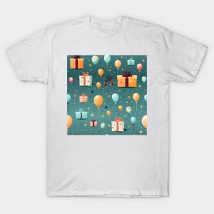 Happy Birthday Party Celebration Pattern 1 T-Shirt